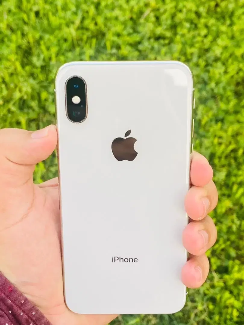 Iphone X 64gb White Scratchless PTA Approved 10/10 Condition 88% Healt
